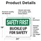 Signmission Safety Culture Sign, 24 in Width, Vinyl Decal, Rectangle OS-2PACK-SF-D-1824-L-10747 - alternate 3